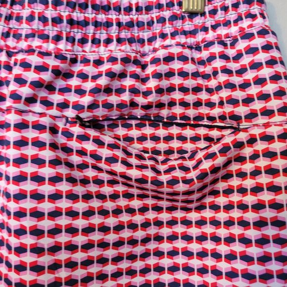 Lady Hagan Off to the Races Red/White/Blue Print Mini Golf Tennis Skort Size S - Picture 8 of 8